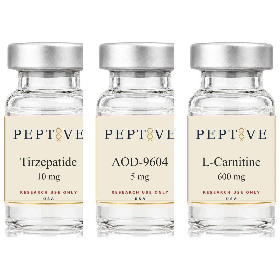Tirzepatide + AOD-9604 + L-Carnitine